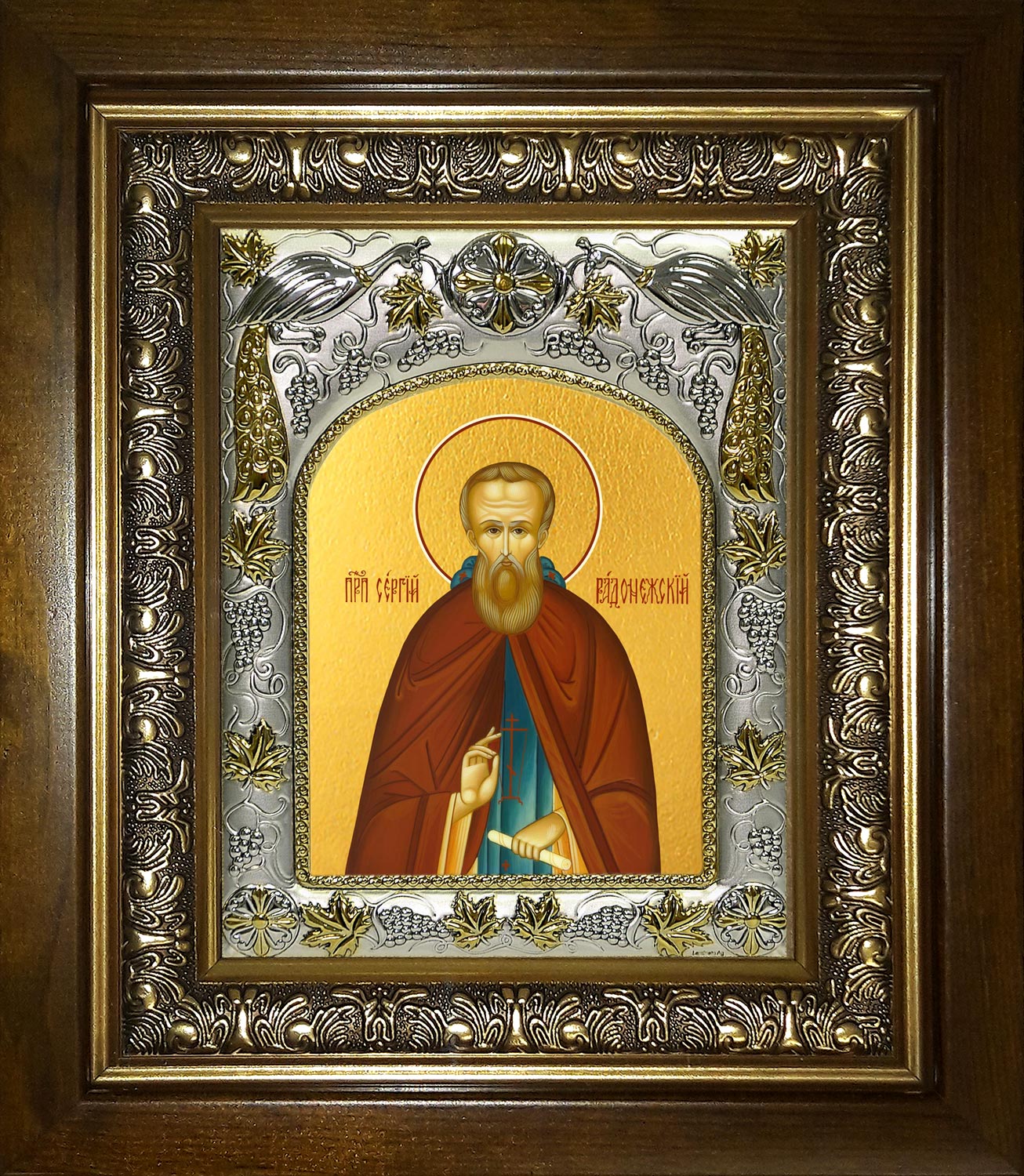 купить икону Сергий Радонежский AK-082