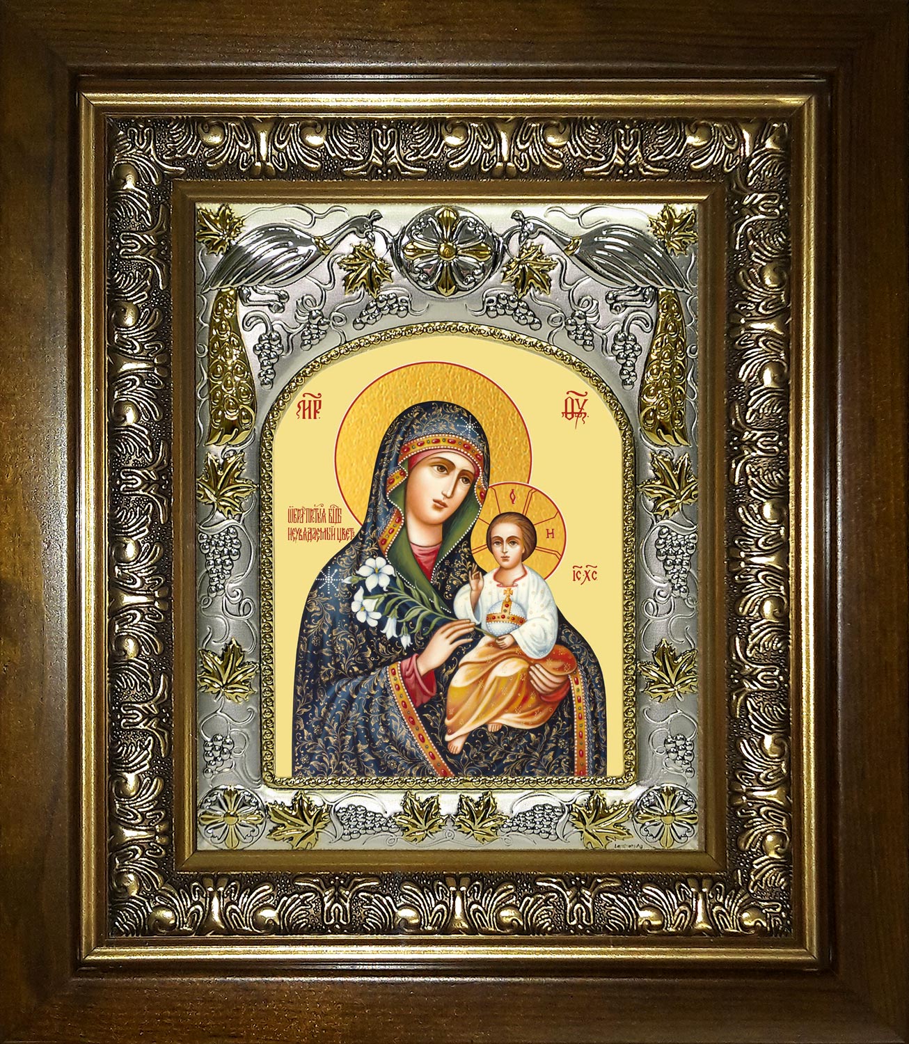 купить икону Божьей Матери Неувядаемый Цвет