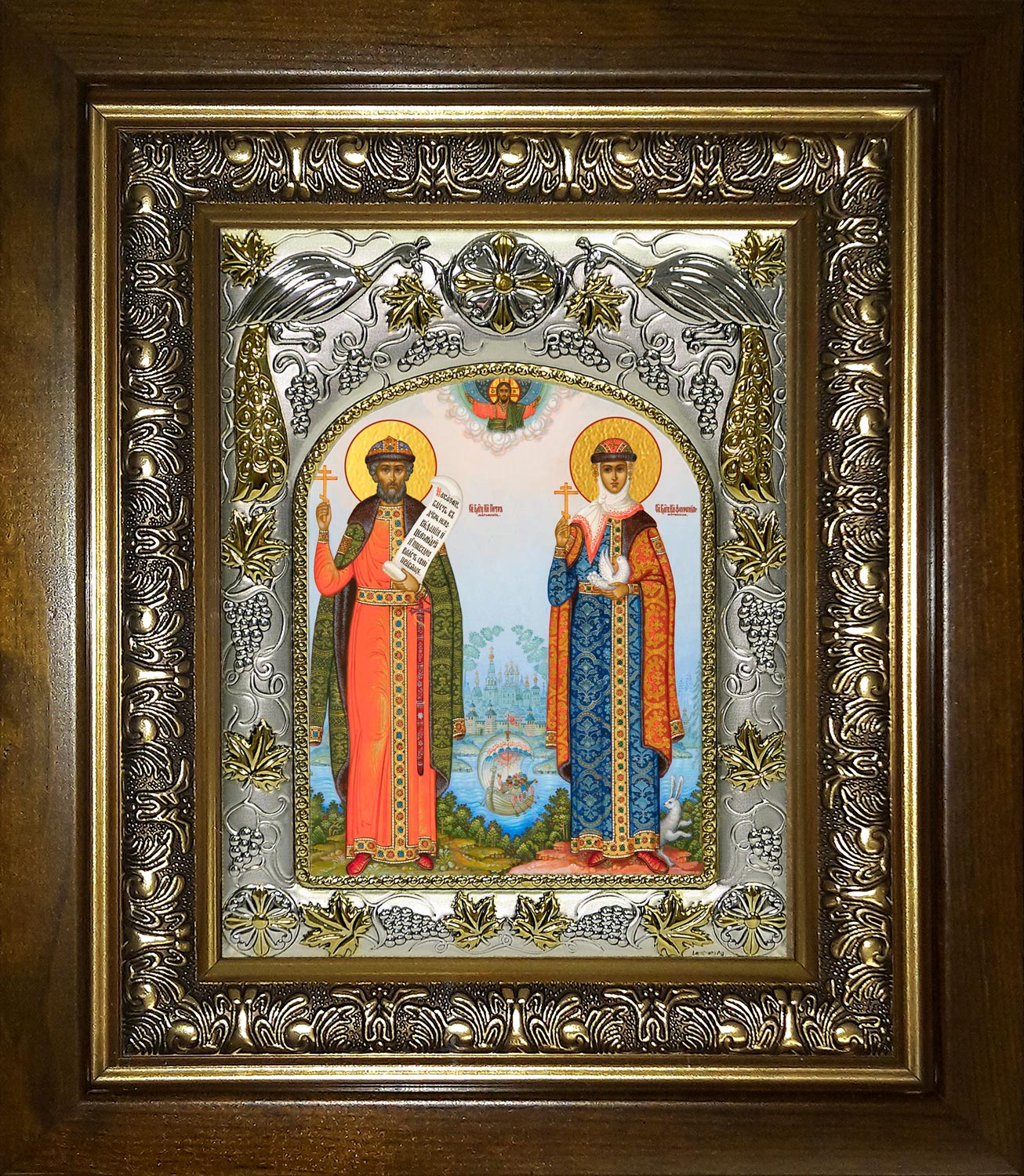 купить икону святые Петр и Феврония Муромские AK-4433