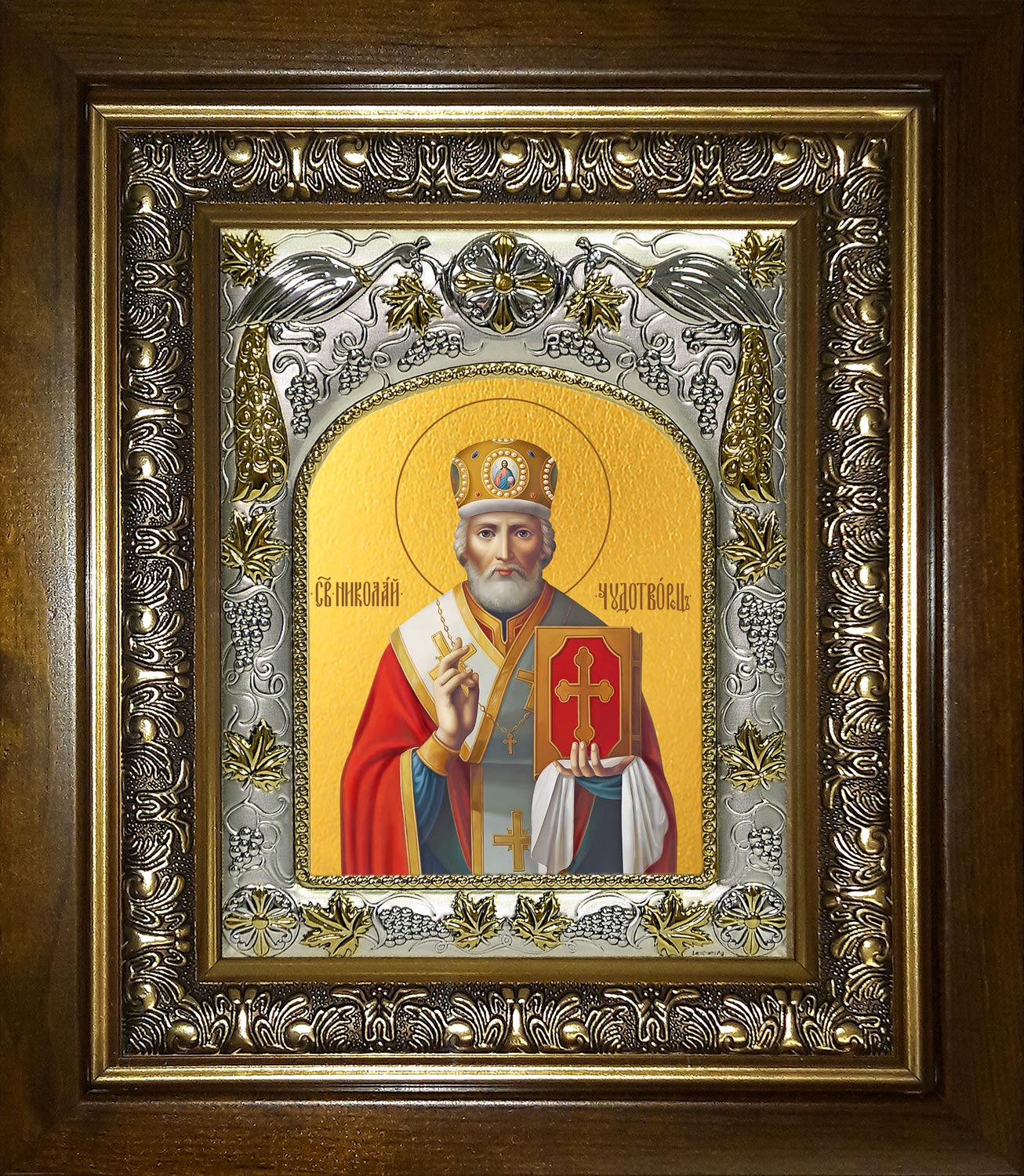 купить икону святой Николай чудотворец AK-4702
