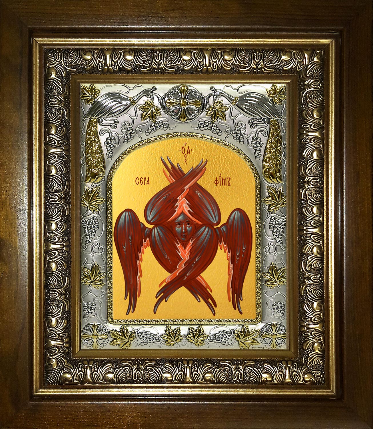 купить икону Серафим Шестикрылый