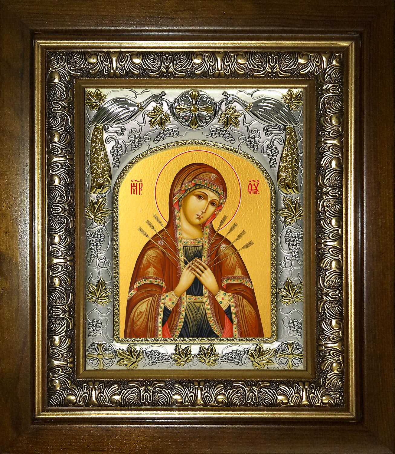 купить икону Божьей Матери Семистрельная AK-6245