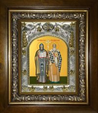 купить икону святые Кирилл и Мефодий