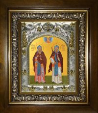 купить икону святые Пересвет и Ослябя святые воины