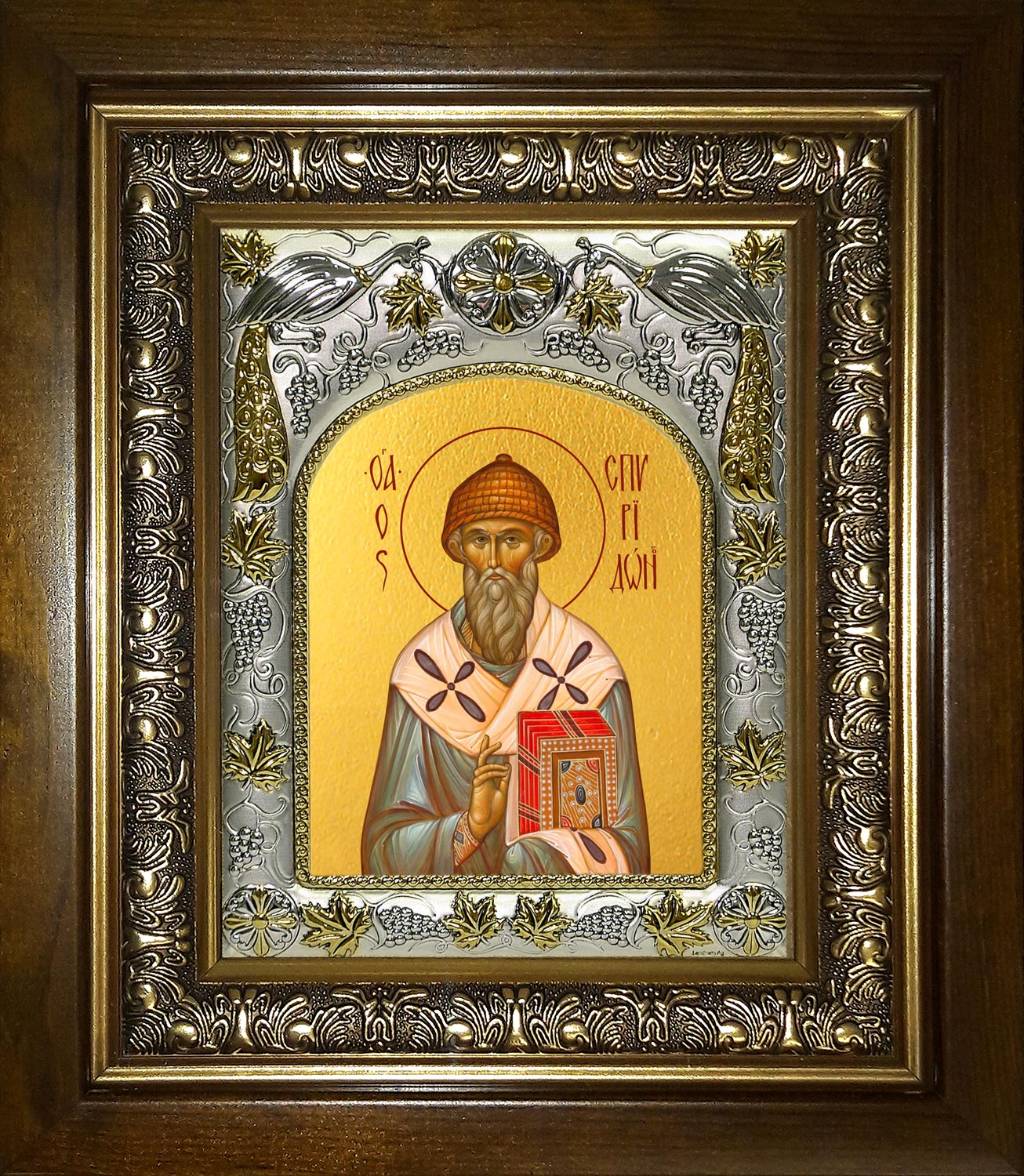 купить икону святого Спиридона Тримифунтского AK-6703
