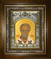 купить икону святой Николай чудотворец AK-6740