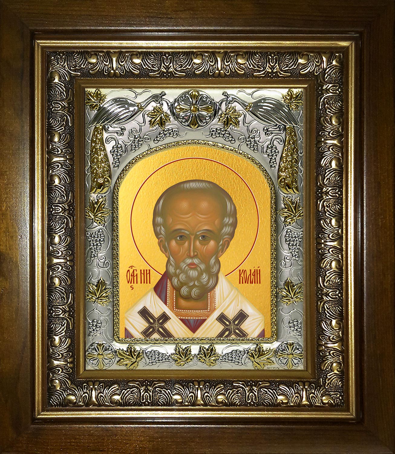 купить икону святой Николай чудотворец AK-6740