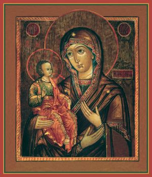 купить икону Троеручица Божией Матери