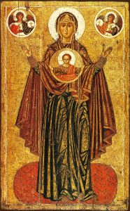 купить икону Великая Панагия икона Божией Матери