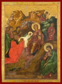 купить икону Рождество Христово SIDM-3055