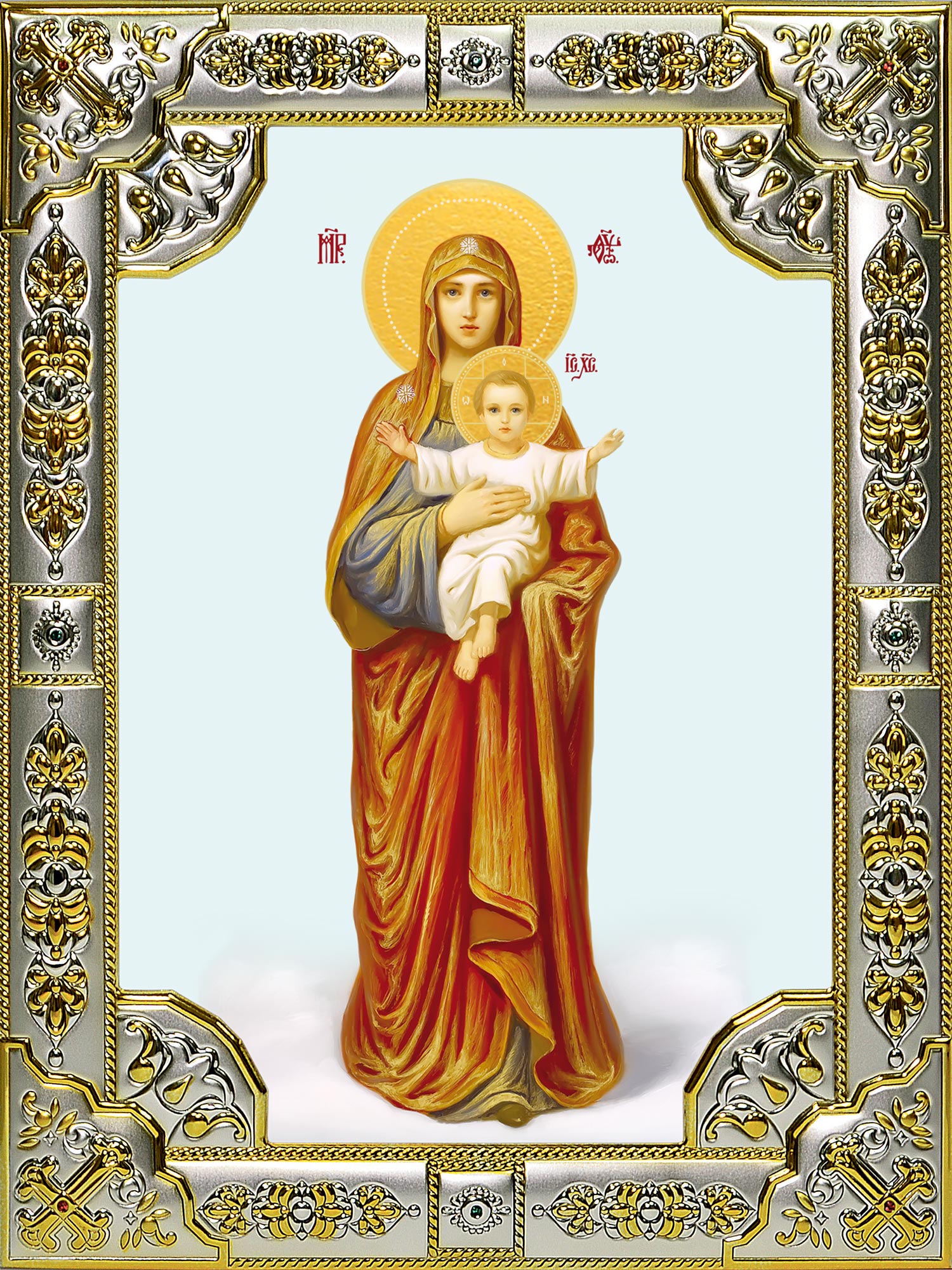 Икона Божией матери Благодатное небо