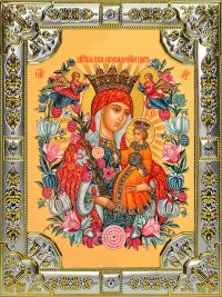 купить икону Божьей Матери Неувядаемый Цвет