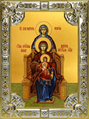 купить икону Пресвятая Богородица с Младенцем Христом, Анна и Мария праведные праматери