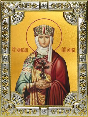 купить икону святая Ольга великая княгиня