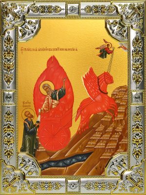 купить икону Огненное Восхождение Илии пророка