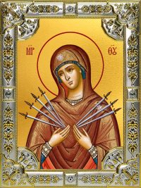 купить икону Божьей Матери Семистрельная
