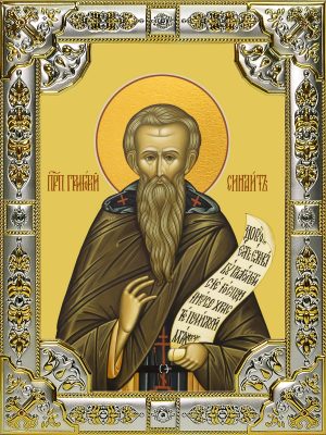 купить икону святой Григорий Синаит