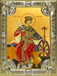купить икону святая Екатерина великомученица