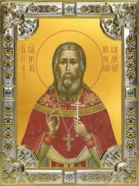 купить икону святой Николай Кандауров