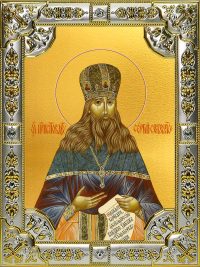 купить икону святой Сергий (Сребрянский) Тверской