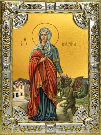 купить икону святая Марина великомученица