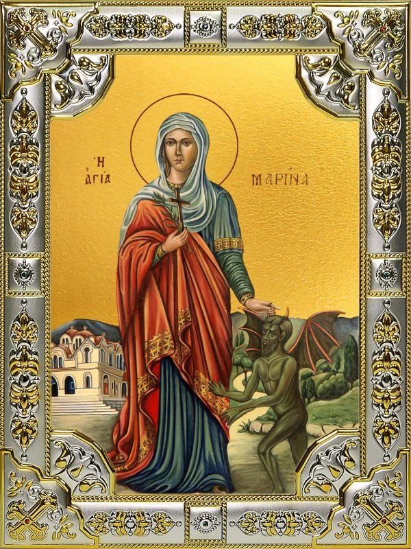 купить икону святая Марина великомученица