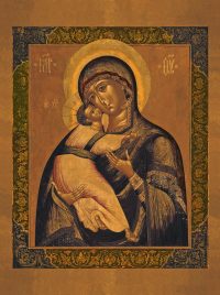 купить икону Владимирская Божией Матери