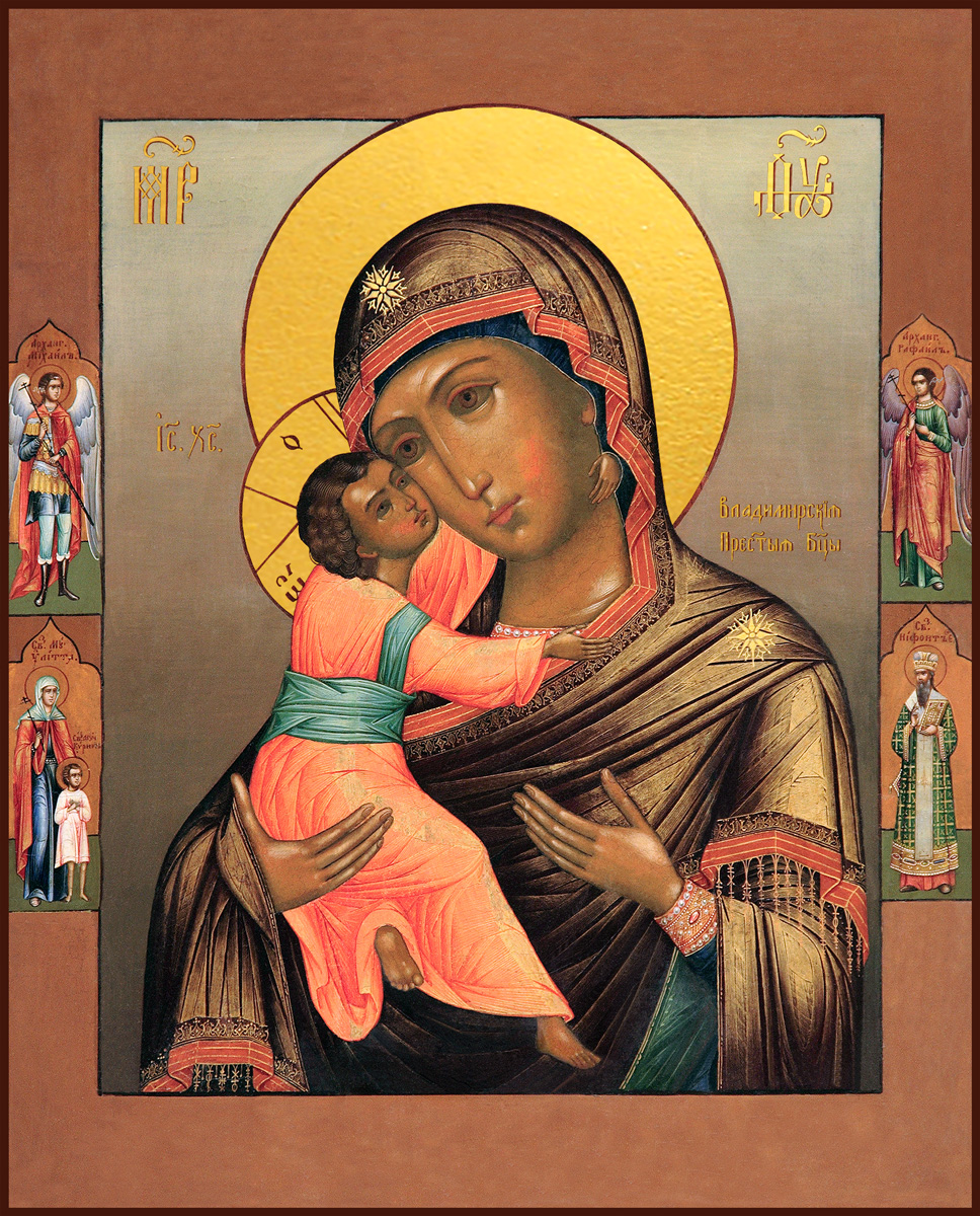 купить икону Владимирская Божией Матери