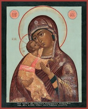 купить икону Владимирская Божией Матери