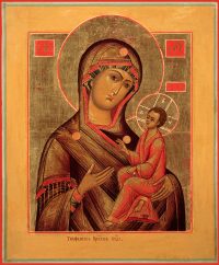 купить икону Тихвинская Божией Матери