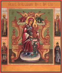 купить икону Неувядаемый Цвет икона Божией Матери