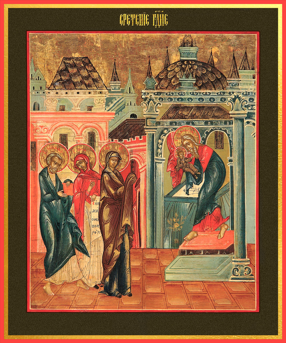 купить икону Сретение Господне SIDM-3003