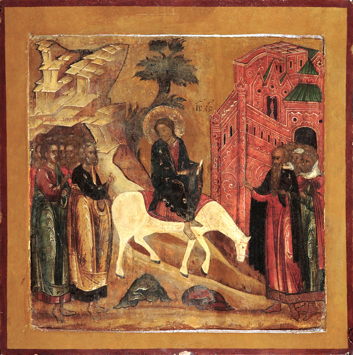 купить икону Вход Господень в Иерусалим SIDM-3026