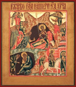 купить икону Рождество Христово SIDM-3032