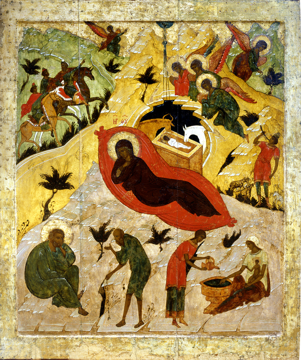 купить икону Рождество Христово SIDM-3041