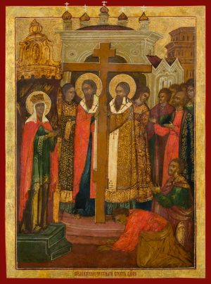 купить икону Воздвижение Честного и Животворящего Креста Господня SIDM-3050