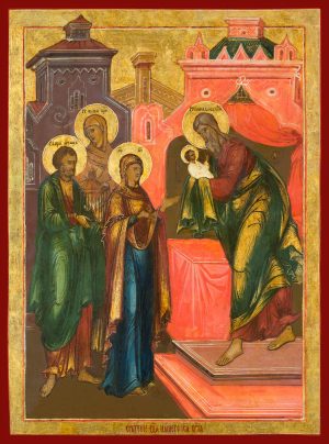 купить икону Сретение Господне SIDM-3056