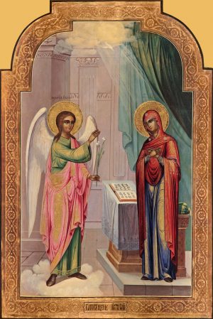 купить икону Благовещение Пресвятой Богородицы SIDM-3203