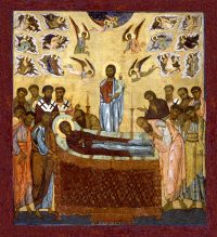 купить икону Успение Пресвятой Богородицы SIDM-3204