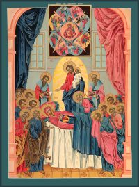 купить икону Успение Пресвятой Богородицы SIDM-3208