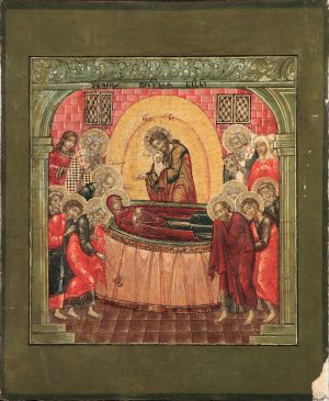 купить икону Успение Пресвятой Богородицы SIDM-3209