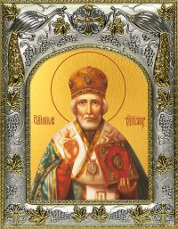 купить икону святой Николай чудотворец A-R6185