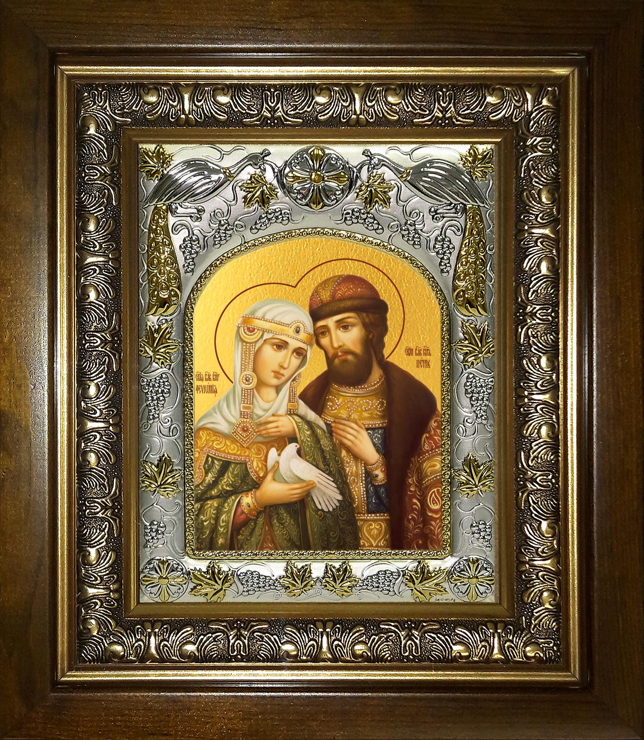 купить икону святые Петр и Феврония Муромские AK-7054