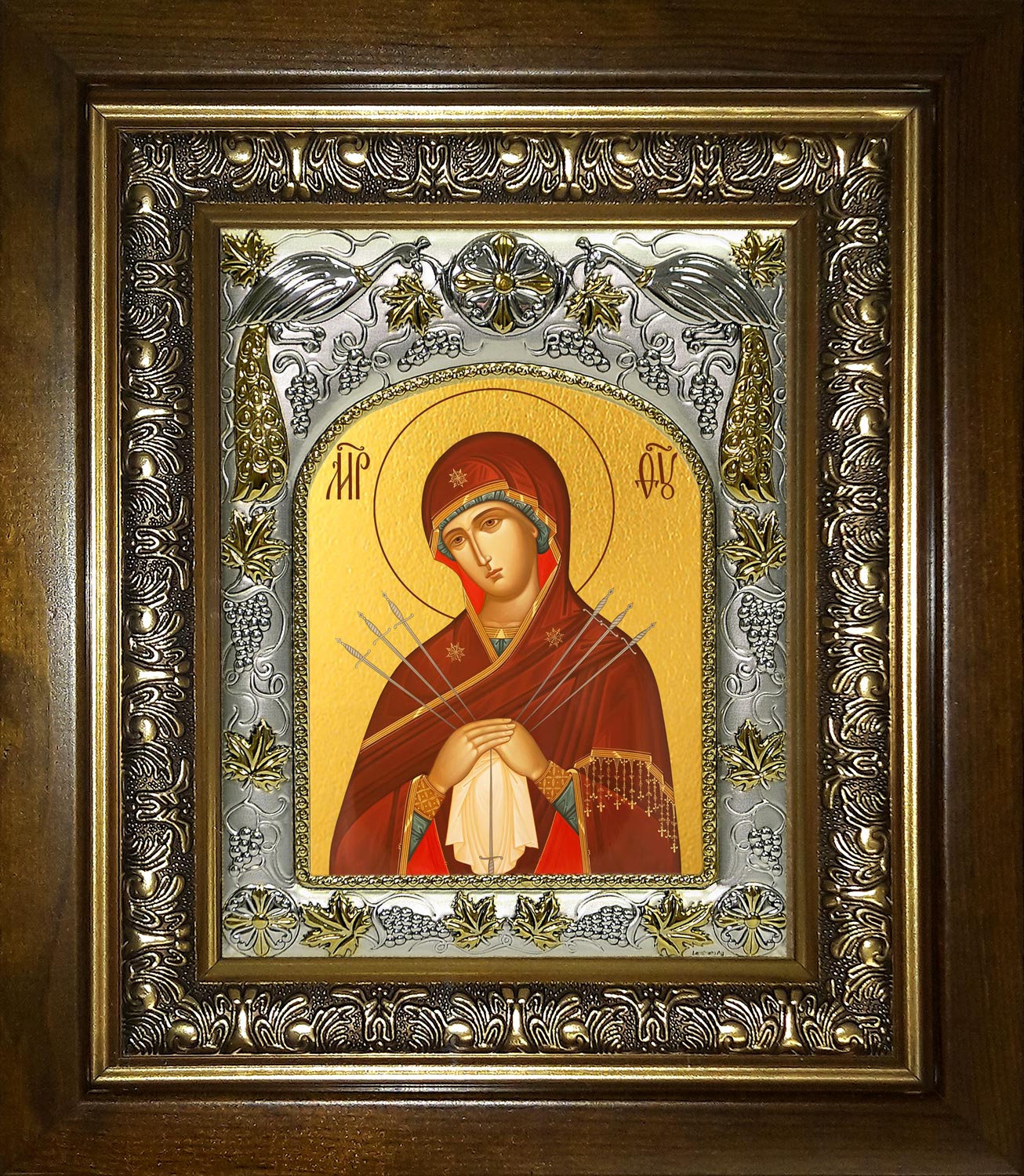 купить Умягчение злых сердец икону Божьей Матери