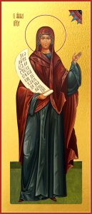 Мерная икона Анна Пророчица