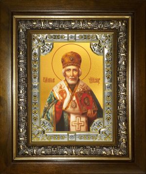 купить икону святой Николай чудотворец BK-R6185