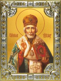 купить икону святой Николай чудотворец B-R6185