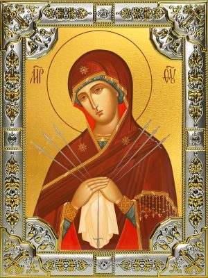 купить Умягчение злых сердец икону Божьей Матери