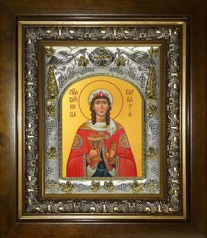 купить икону Варвара великомученица