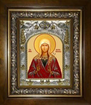 купить икону святая Виктория Коринфская